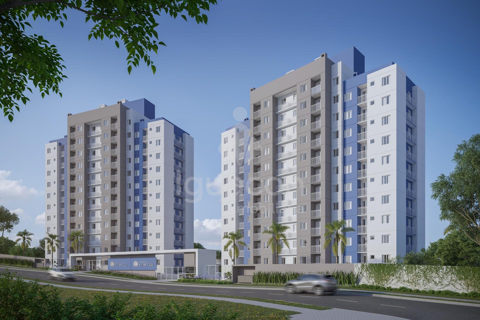 Apartamento com 02 Dormitórios ou 01 Dormitório e Suite no Residencial Sunset Club — foto 1