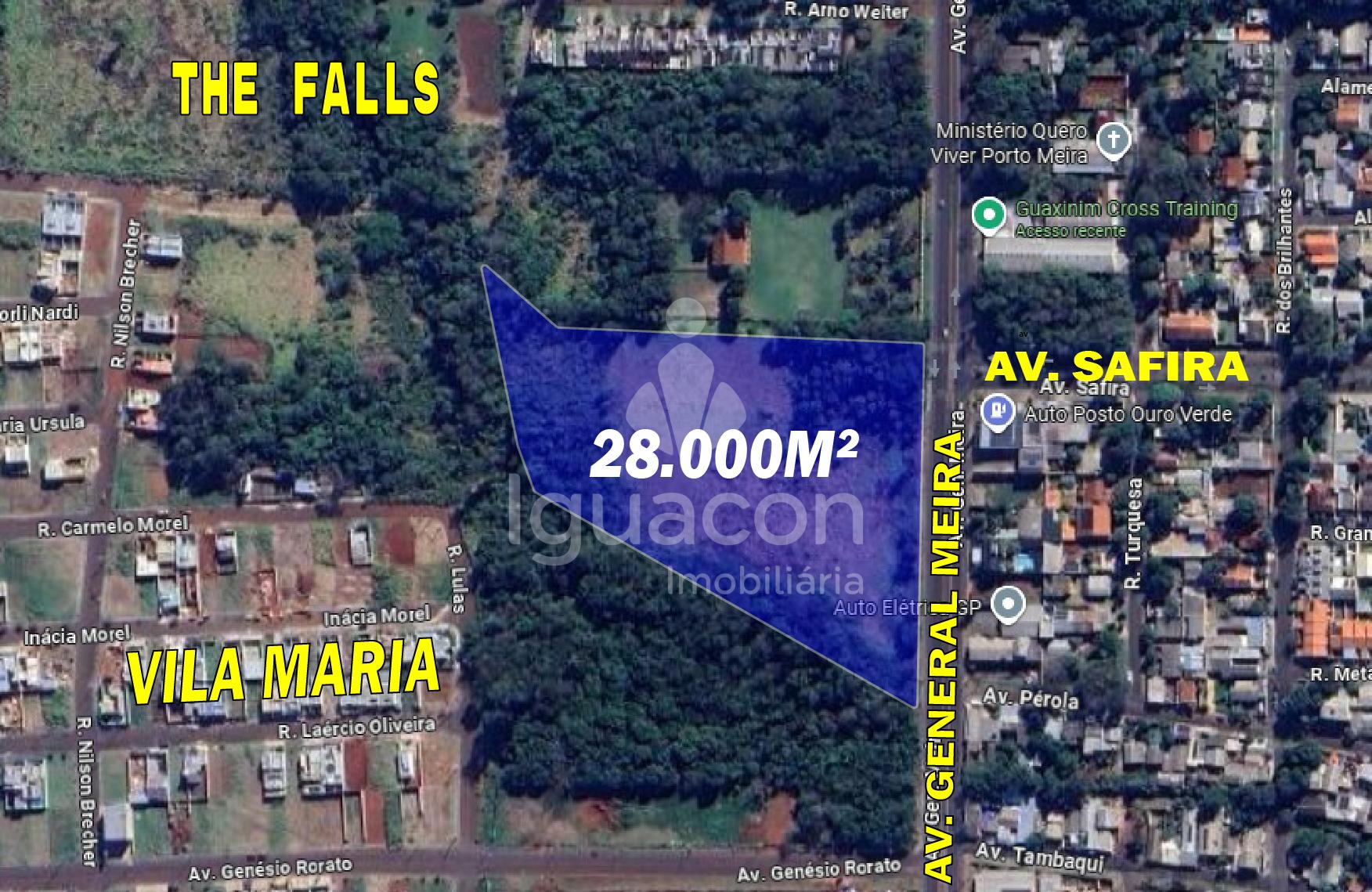 Terreno de 28.000m² no Parque Ouro Verde próximo Avenida Safira — Parque Ouro Verde · Foz do Iguacu
