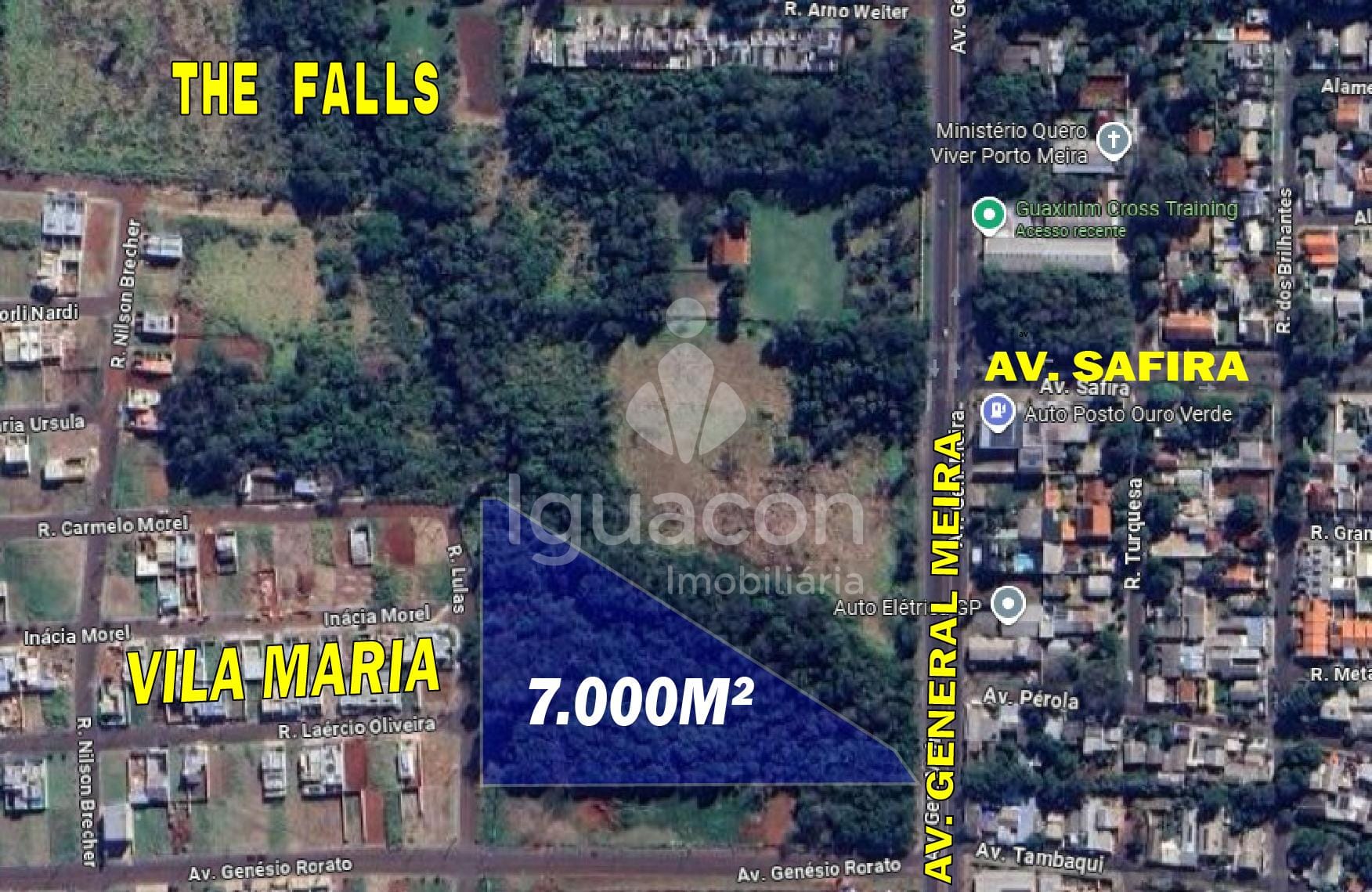 Terreno de 7.000m² no Parque Ouro Verde próximo Avenida Safira — foto 1
